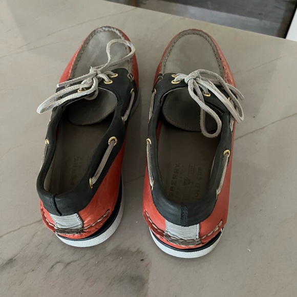 Stylish Kids Boat Shoes - Orange and Gray main image 6